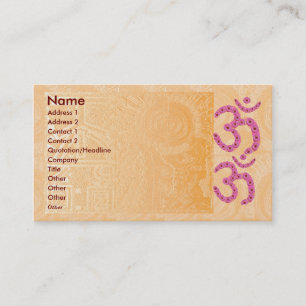 Astrology n Healing Practioner Business Card