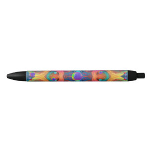 Astrology planet space galaxy universe  black ink pen
