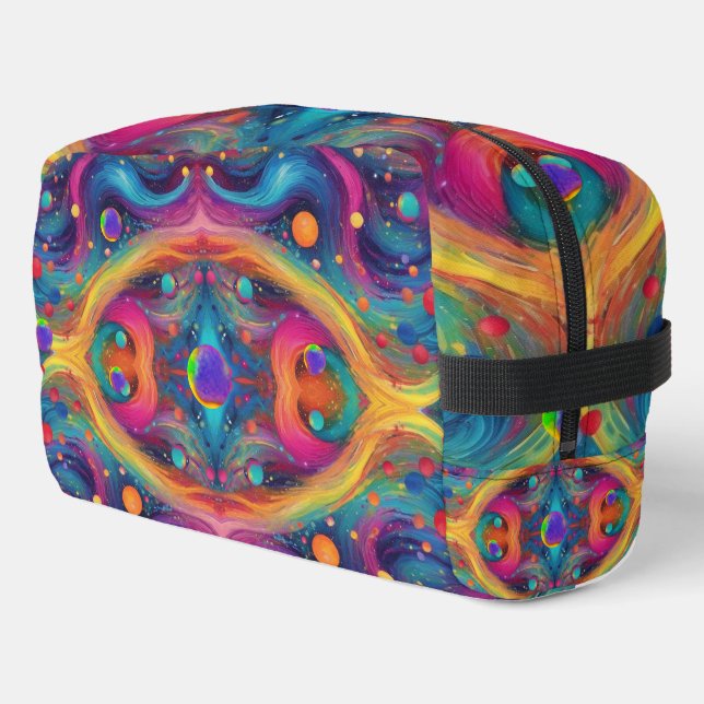 Astrology planet space galaxy universe  dopp kit (Left Corner)