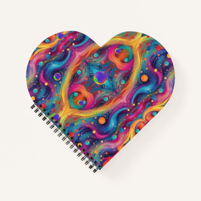 Astrology planet space galaxy universe  notebook (Front)