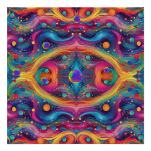 Astrology planet space galaxy universe  poster