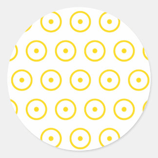 Astrology Planet Sun Symbols Classic Round Sticker