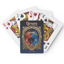 Astrology Playing Cards - Gemini Zodiac Sign 