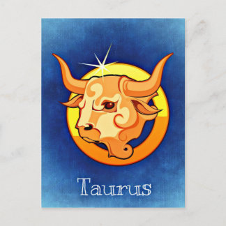 Astrology Sign Taurus Postcard