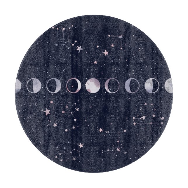 Astrology Sky Cutting Board (Front)