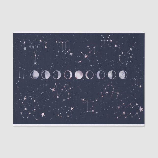 Astrology Sky Tissue Paper (Front)