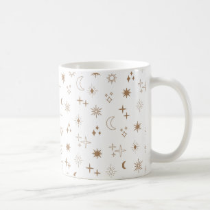 Astrology Star Pattern Coffee Mug