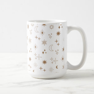 Astrology Star Pattern Coffee Mug