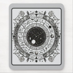 Astrology Unveiled: Celestial Patterns and Signs Mouse Pad