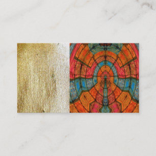 Astrology Zodiac Medicine Wheel Business Cards