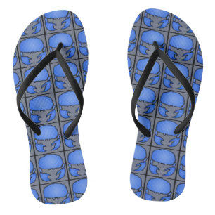 Astrology Zodiac  Sign Birthday Flip Flop