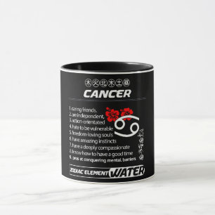 Astrology/ Zodiac Sign//Cancer Mug