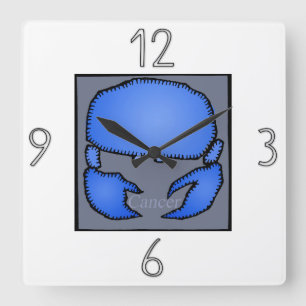 Astrology Zodiac Sign Cancer Wall Clock