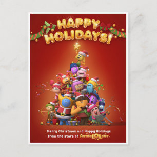 AstroLOLogy Christmas Postcard 