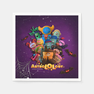 AstroLOLogy Halloween Paper Napkins