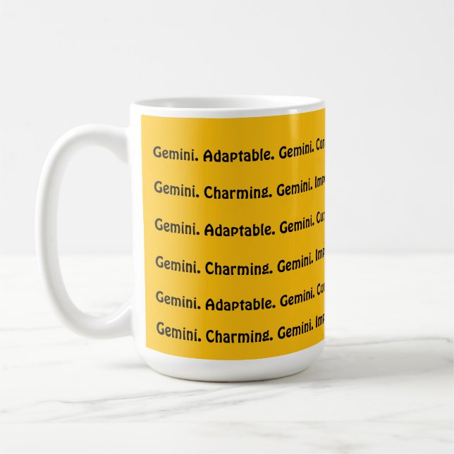 AstroloME Gemini Coffee Mug (Left)