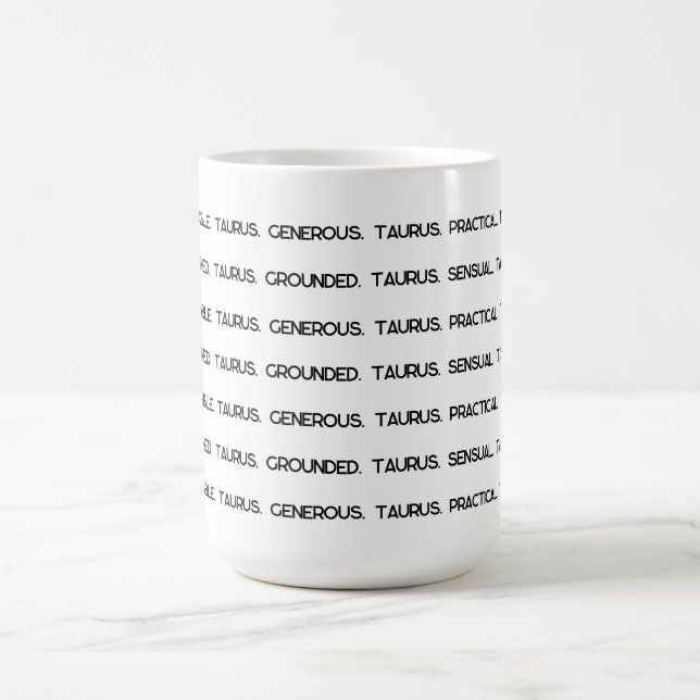 AstroloME Taurus Coffee Mug (Center)