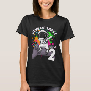 Astronaut 2nd Birthday Space Loving T-Shirt