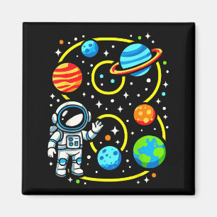 Astronaut 8th Birthday Party 8 Year Old Boy Girl O Magnet