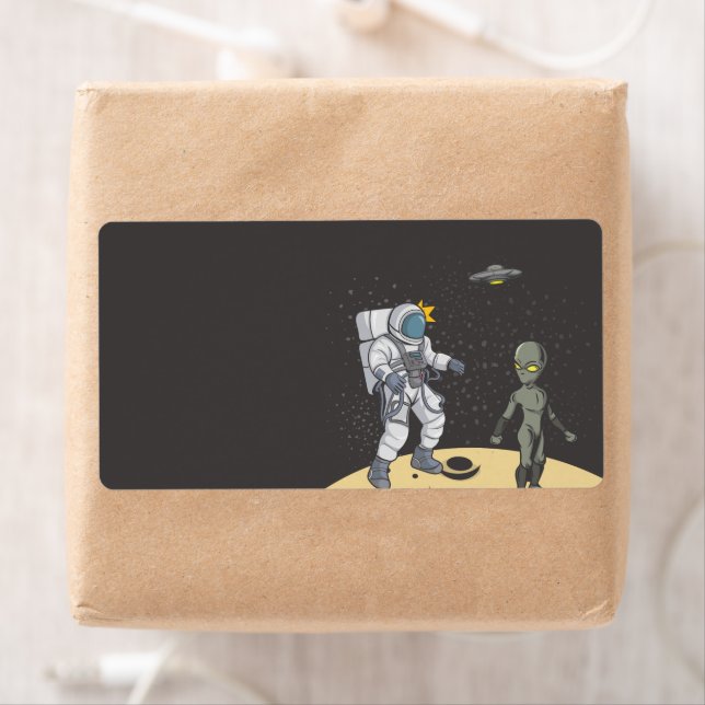 Astronaut and alien    (Insitu)
