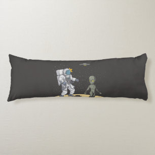 Astronaut and alien body cushion