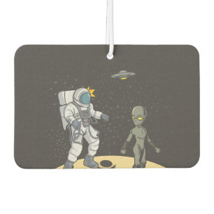 Astronaut and alien car air freshener