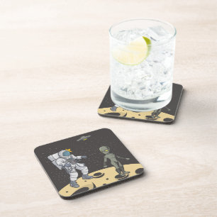Astronaut and alien    coaster