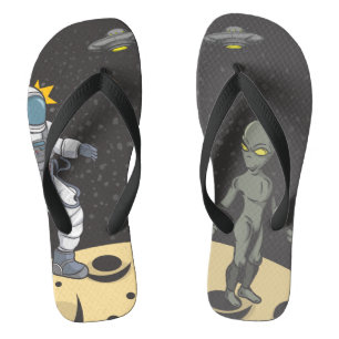 Astronaut and alien thongs