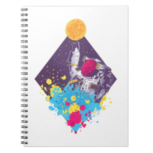 Astronaut  Art Notebook