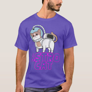 Astronaut Astro Cat T-Shirt