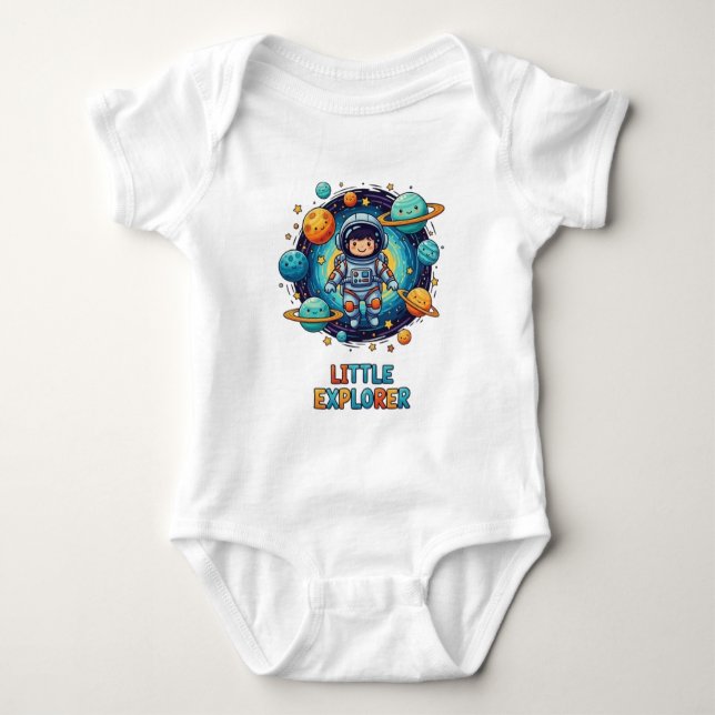 Astronaut Baby Bodysuit (Front)
