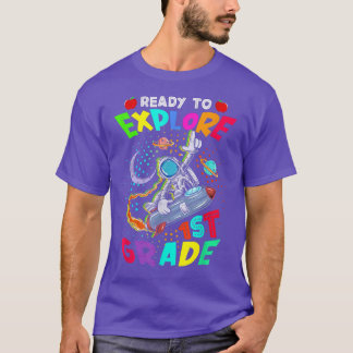 Astronaut Back to School shirt Ready To Explore 1s
