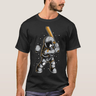 Astronaut Baseball - Funny Outer Space Lovers T-Shirt