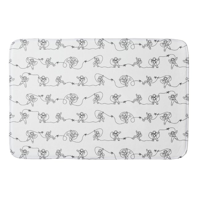 Astronaut Bath Mat (Front)