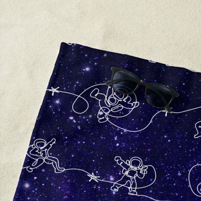 Astronaut Beach Towel (In Situ)
