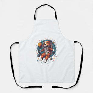Astronaut Beagle – Space Explorer Dog Apron