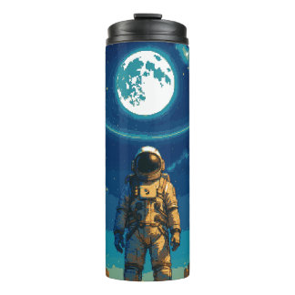 Astronaut Beneath the Celestial Gate Thermal Tumbler
