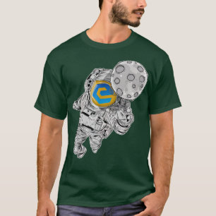 Astronaut Blockchain Crypto eCash XEC T-Shirt