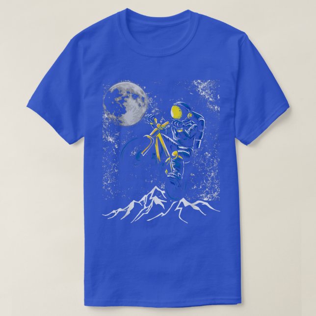Astronaut BMX Rider  Etreme Sports  Cycling BMX  T-Shirt (Design Front)