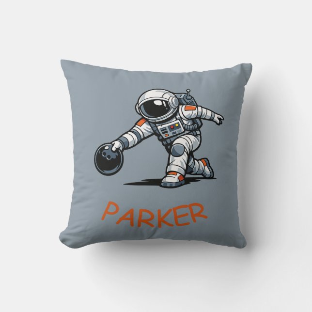Astronaut Bowling Cushion (Front)