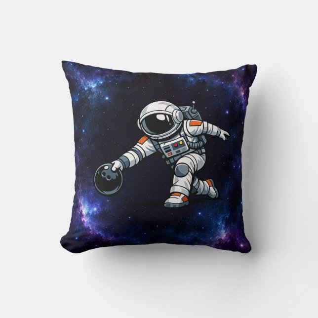 Astronaut Bowling Cushion (Front)