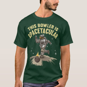 Astronaut Bowling Spaceman Bowler Space Turkey Str T-Shirt