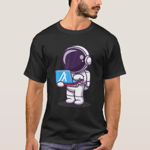 Astronaut Buying Ticket To The Moon With ALGO Algo T-Shirt