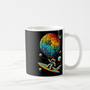 Astronaut Bylloon Autism Awareness Space Autistic Coffee Mug