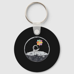 Astronaut Bylloon Autism Awareness Space Autistic Key Ring