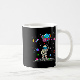 Astronaut Bylloon Puzzle Space Autism Awareness Fo Coffee Mug