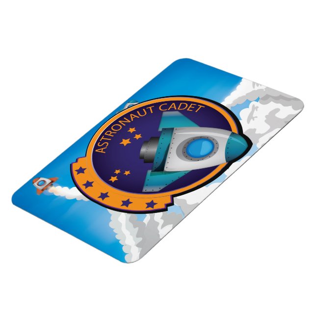 Astronaut Cadet Badge Magnet (Left Side)