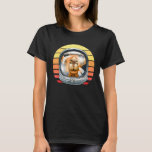 Astronaut Camel Retro Space Science Geek T-Shirt<br><div class="desc">Astronaut Camel Retro Space Science Geek</div>