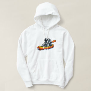 Astronaut Canoeing Hoodie