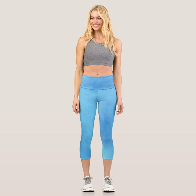 Astronaut Capri Leggings (Front)